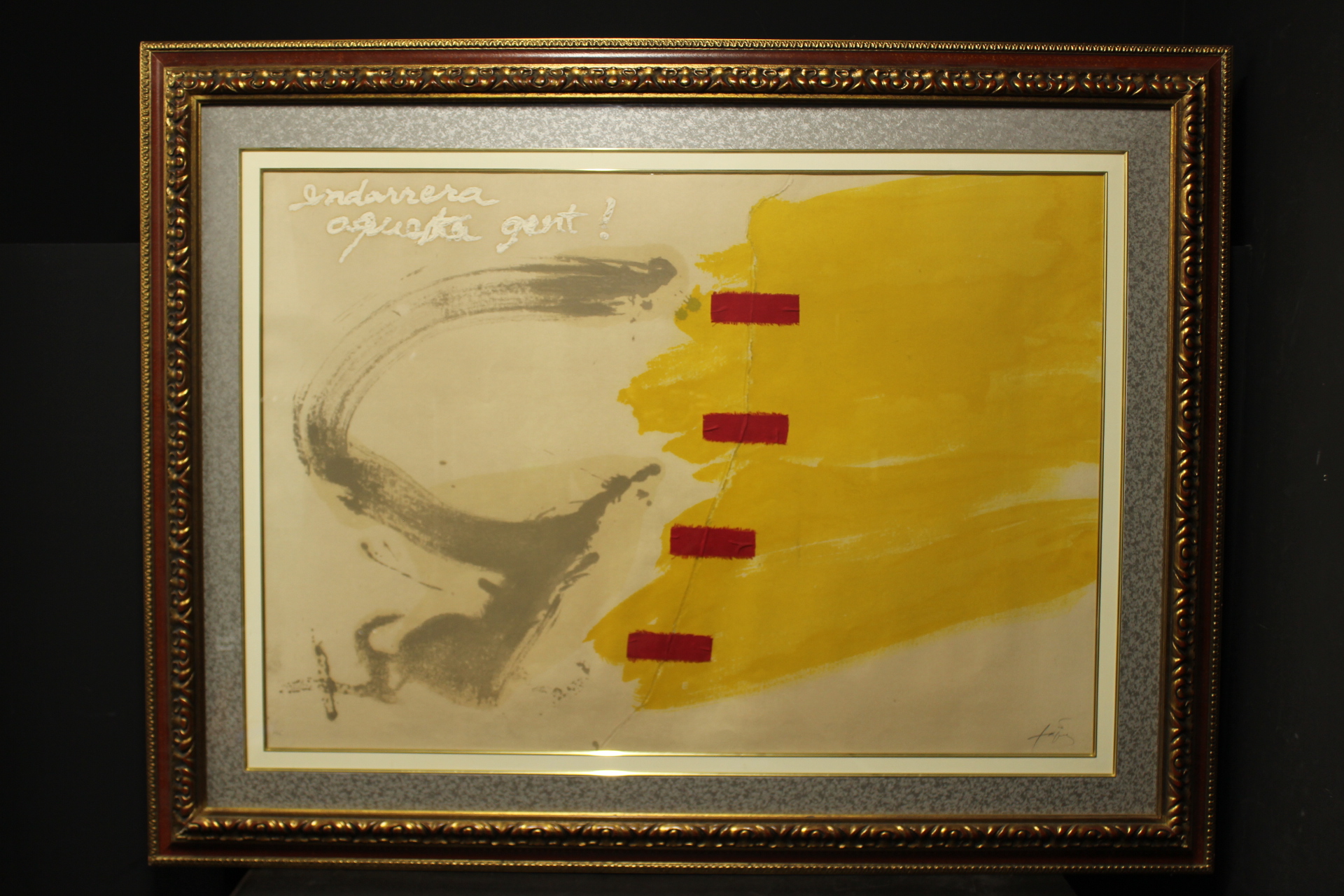 最安値人気アントニ・クラーベ版画額「作品」　カーボランダム　限10　サイン　73×52.5　額94.5×72.5 その他